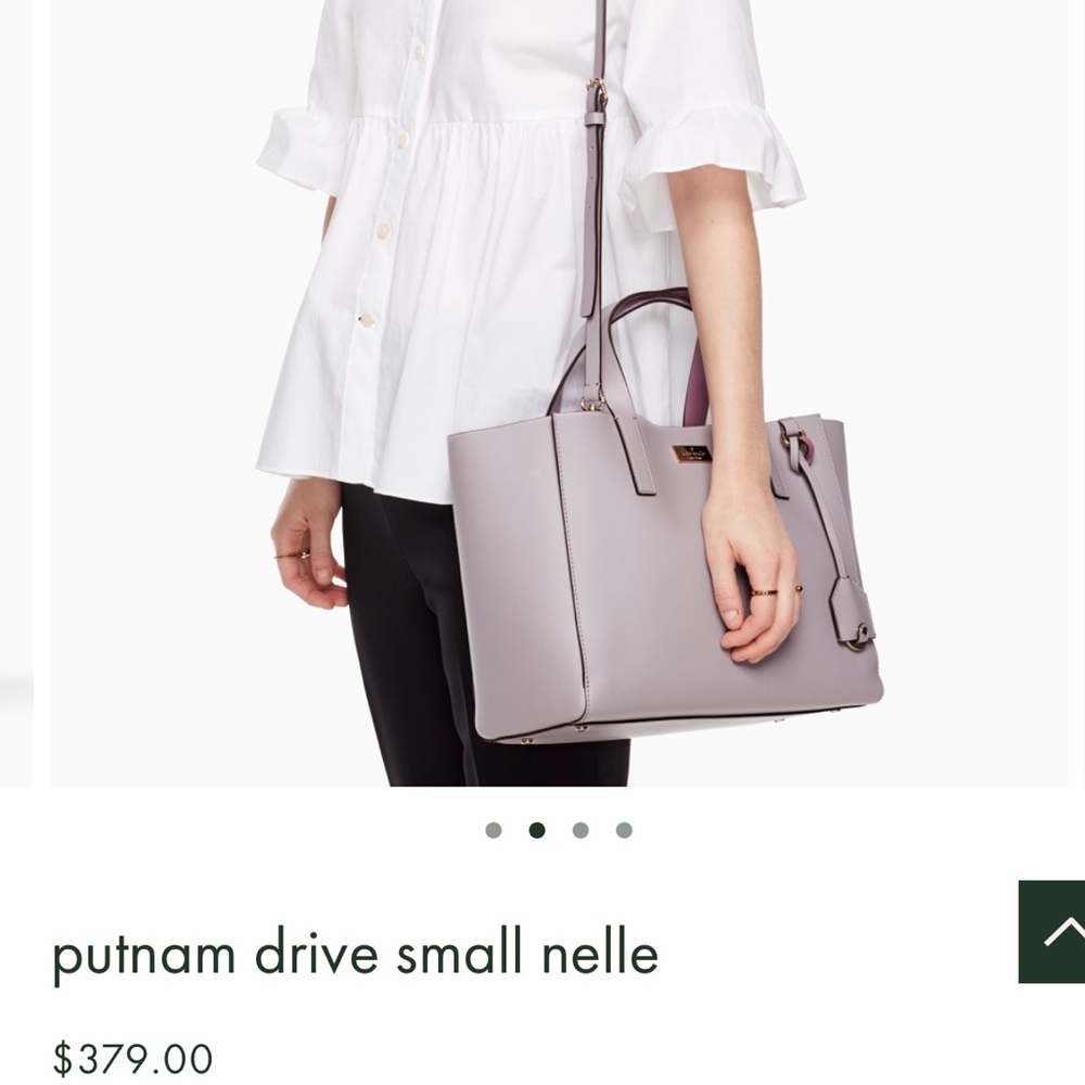 BARELY USED Grey Kate Spade Putnam Drive Nelle